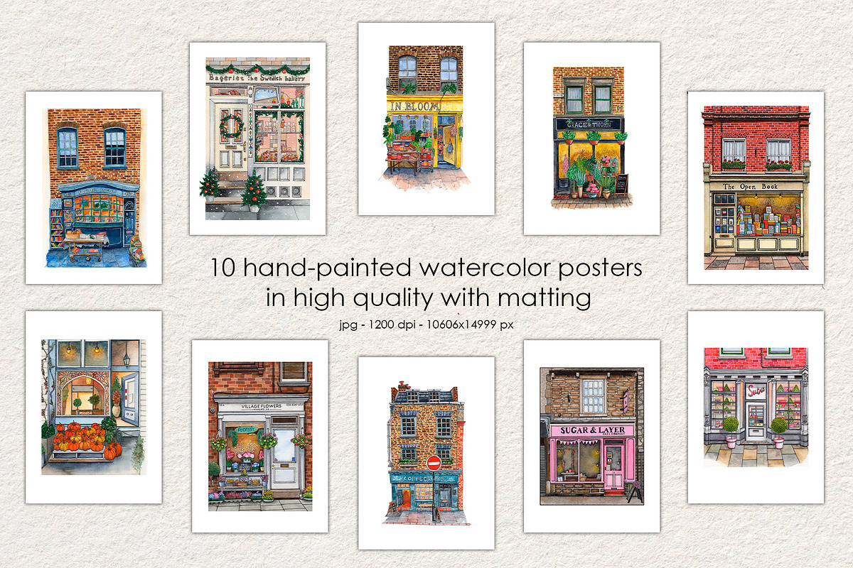 Behind London's Windows, an Object Illustration by SunnJaneArt (Photo 4 of 9)