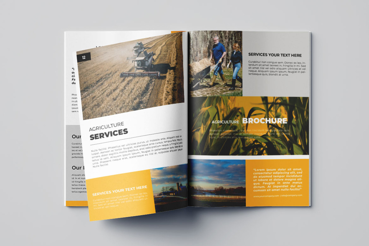 Agriculture Brochure Vol.1, a Brochure Template by Bewalrus Studio (Photo 9 of 11)