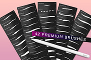 Procreate 5 Lettering Brushes, a Brush Add-On by RadekBroz (Thumbnail 7 of 10)