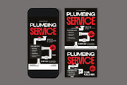 Plumbing Service Flyer, a Flyer Template by graphicook (Thumbnail 3 of 3)