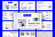 Sales And Marketing Presentation, a Presentation Template by MightyDesign (Thumbnail 1 of 6)