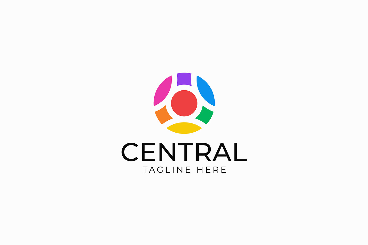 Central Logo Abstract Circle Shape, a Branding & Logo Template by Signatoro (Photo 1 of 2)
