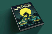 Blues Night Flyer, a Flyer Template by Muhamad Iqbal hidayat (Thumbnail 2 of 4)