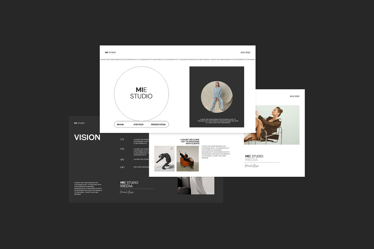 Brand Proposal Presentation Template, a Presentation Template by Graphpexel (Photo 3 of 10)