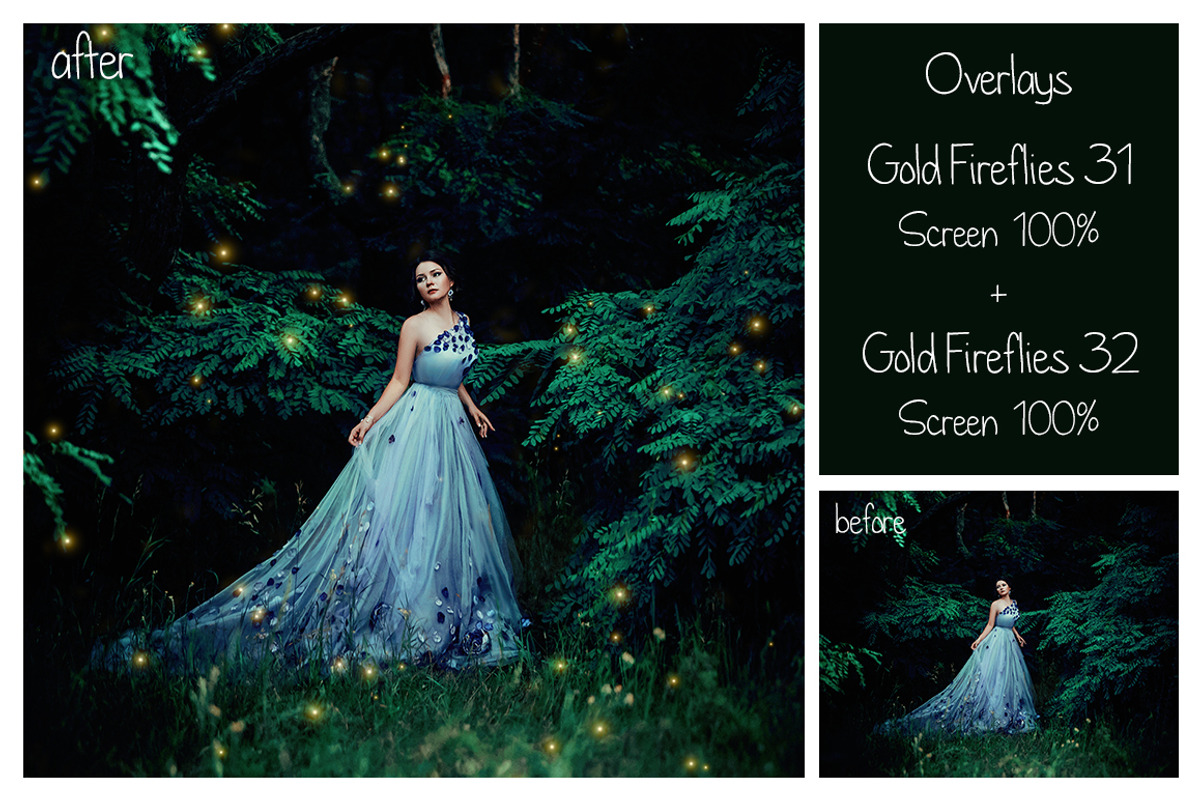 80+ Firefly Overlays, a Texture Graphic by LovePhotoMoment