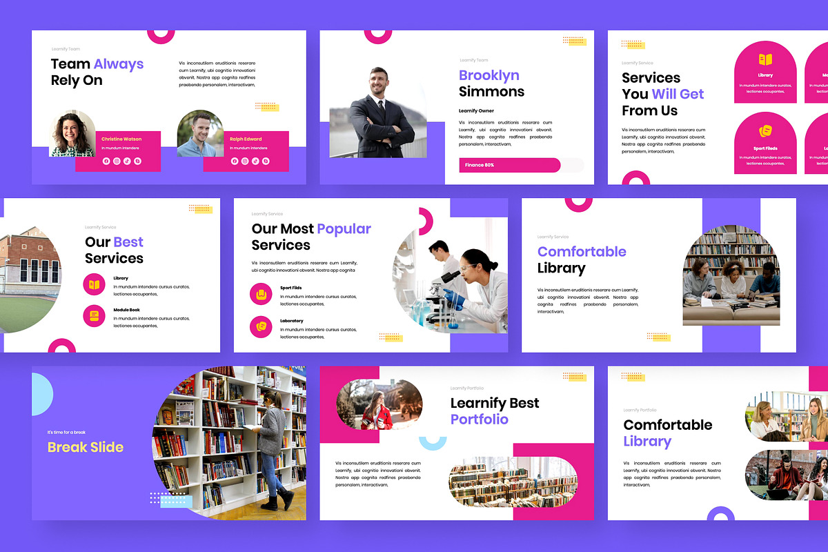 Learnify – Education Google Slide, a Presentation Template by Panen Creative (Photo 3 of 6)