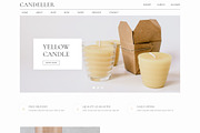 Candeller – Candle Shop Web Template, a HTML Template by TemplatesJungle (Thumbnail 2 of 2)