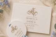 AA Wedding Monogram Logo, a Branding & Logo Template by LogoAV (Thumbnail 3 of 11)