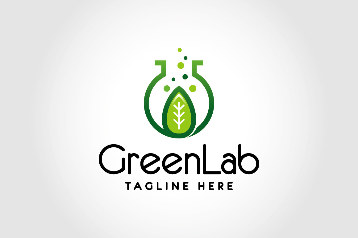Green Lab, a Branding & Logo Template by emotions76