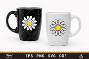 Daisy SVG, Icon, Flowers Clipart, an Icon by ClipartMuchLove (Thumbnail 2 of 6)