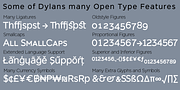 Dylan, a Sans Serif Font by Wiescher-Design (Thumbnail 9 of 10)