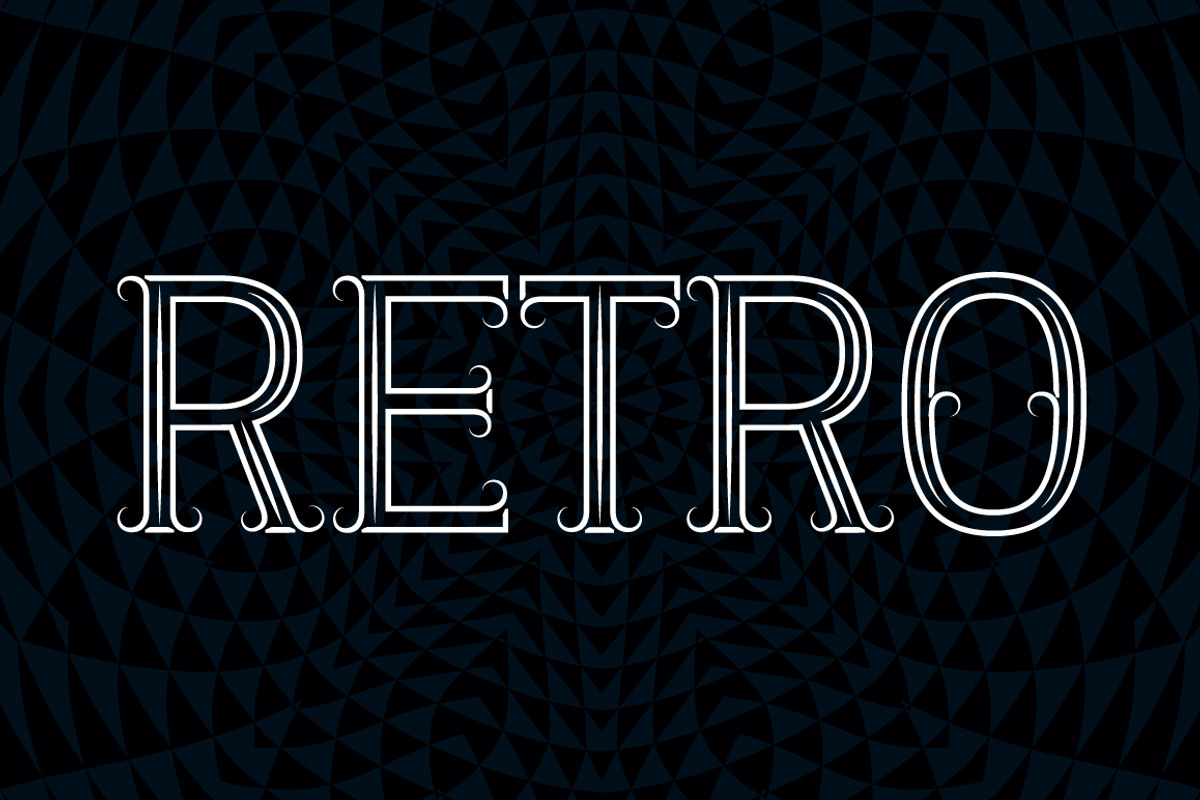 Fancy display fonts, a Slab Serif Font by Guten Tag Vector (Photo 6 of 6)