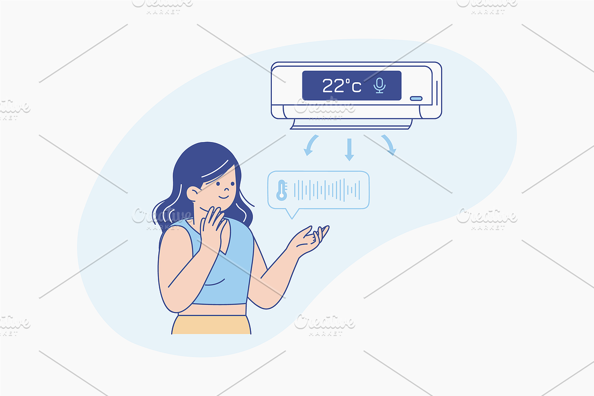 Smart Home Illustration, an Object Graphic by Jump Studio (Photo 7 of 12)