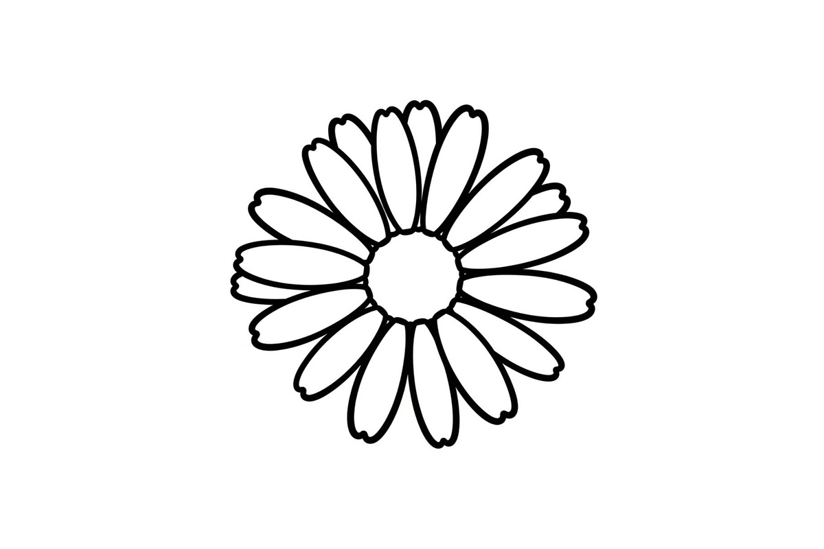 Daisy Flower Line Art Vector Bundle0, an Illustration by jahid234 (Photo 22 of 51)