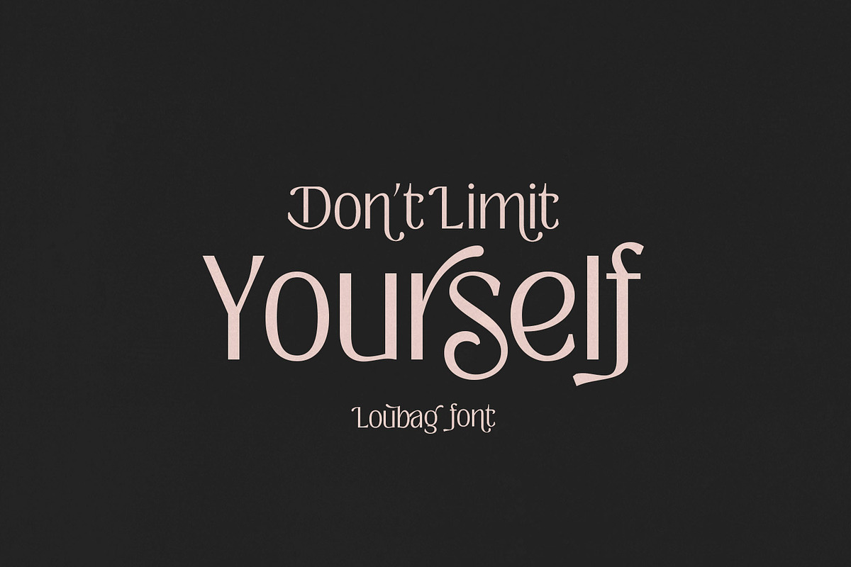 Loubag - Modern Retro family, a Sans Serif Font by creativemedialab (Photo 9 of 15)