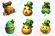 St Patrick's day sublimation clipart, an Illustration by RobertsArt (Thumbnail 6 of 7)
