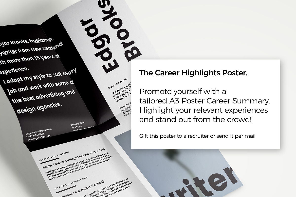 Minimal No Brand Resume, a Resume Template by Maison Octave (Photo 5 of 5)