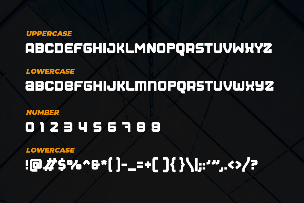 Rafuxa - A Modern Geometric Font, a Slab Serif Font by ENATIVE (Photo 2 of 5)