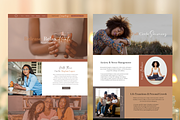 Therapist Website | WIX Template, a Templates & Theme by Yelhsa Design Studio (Thumbnail 2 of 7)