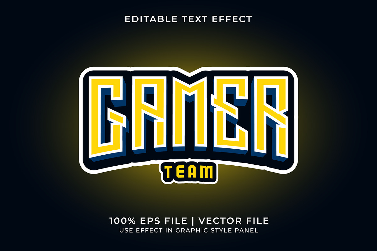 Gamer E-Sport Text Effects Bundle 2, a Layer Style Add-On by WM48 Shop (Photo 8 of 10)
