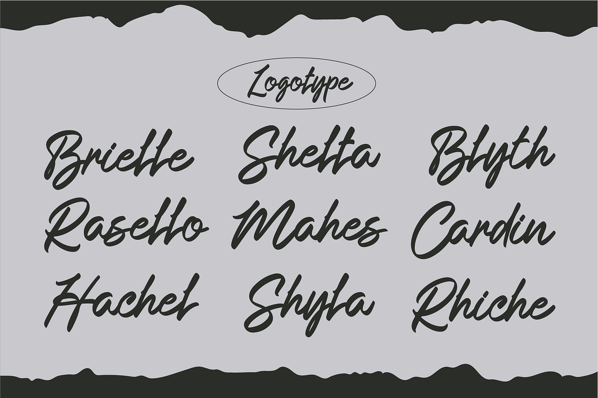 Baglietta Modern Stylish Script Font, a Script Font by Ronny Studio (Photo 8 of 9)
