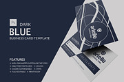 Dark Blue Business Card, a Business Card Template by Marvel (Thumbnail 1 of 6)