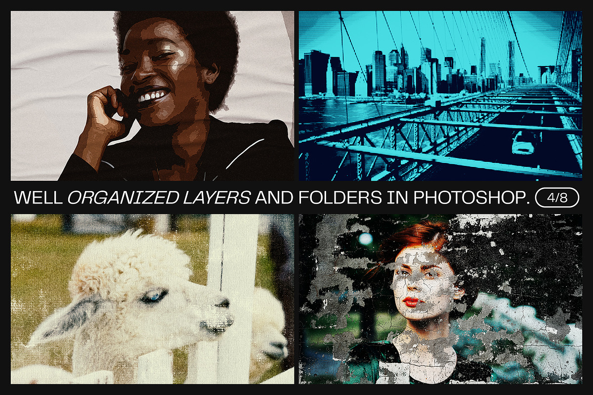 12 Photo Effect Templates, a Layer Style Add-On by iDoodle Studio (Photo 4 of 6)
