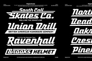 Magnie – Indie Rock Display Font, a Script Font by Spencer & Sons Co. (Thumbnail 7 of 17)
