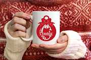 Round Christmas Monogram Vector Pack, an Illustration by Anastasia Feya (Thumbnail 5 of 9)