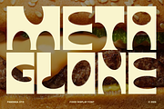 Meta Glone - Food Display Font, a Sans Serif Font by Pandeka Studio (Thumbnail 1 of 9)