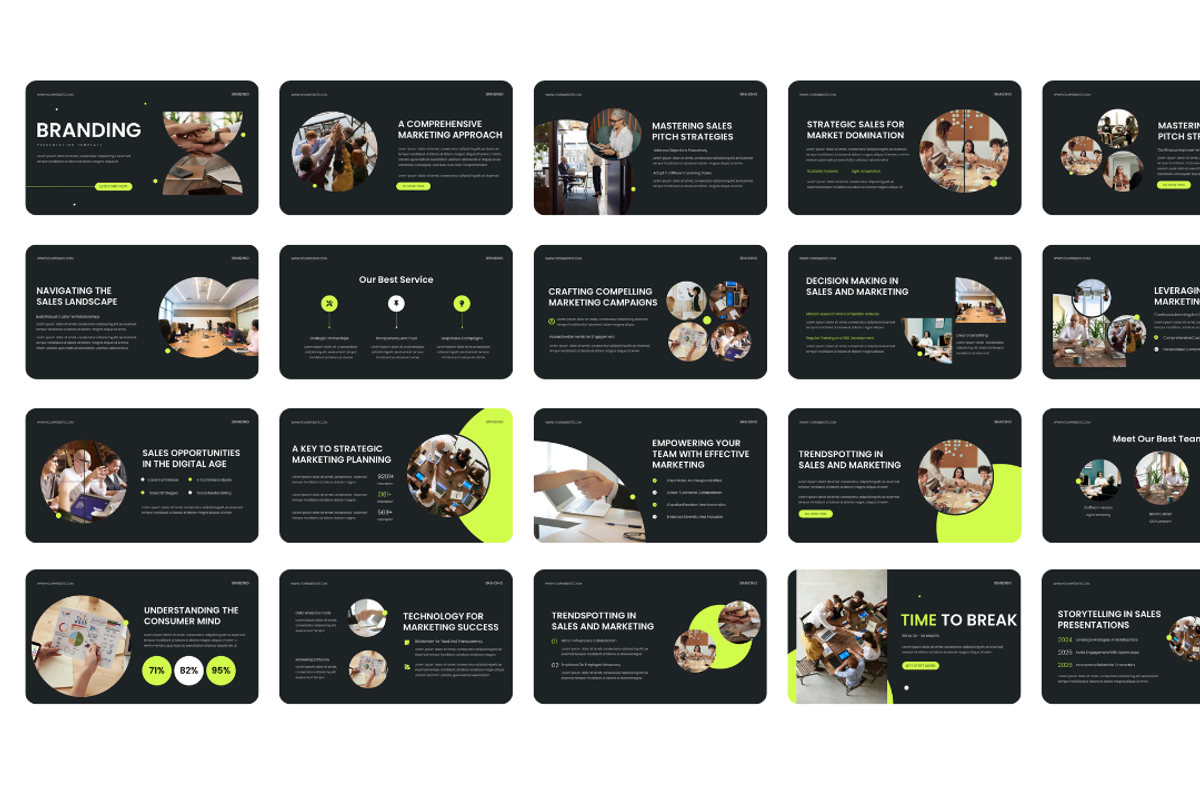 Branding Marketing Presentation preview 2
