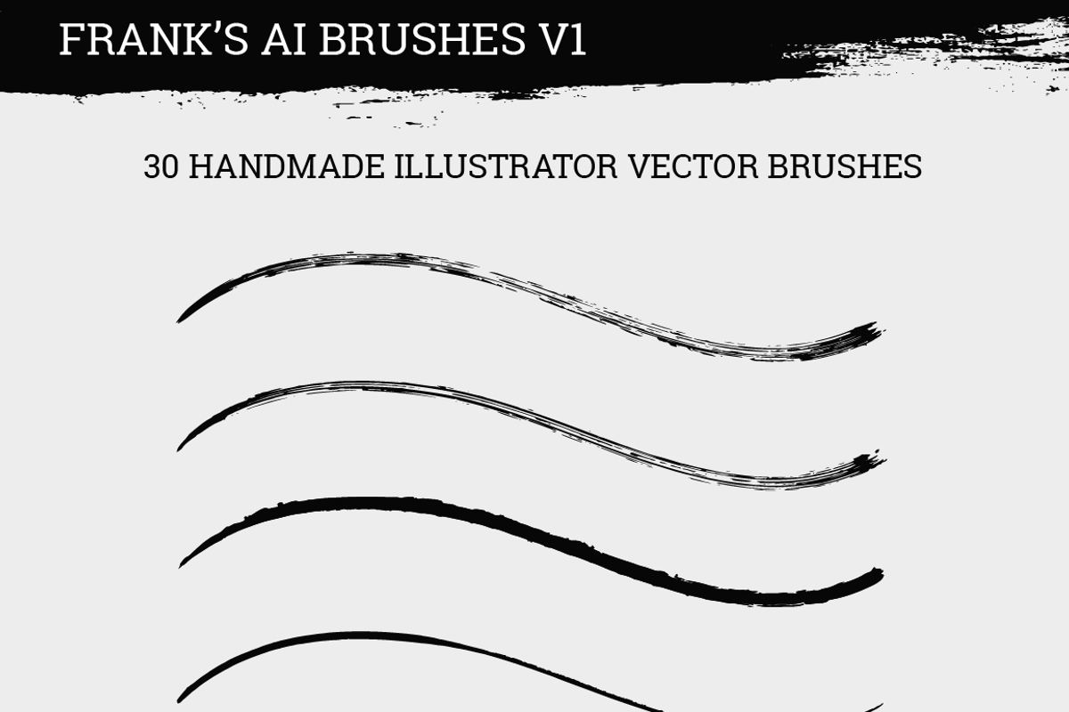 Illustrator Dry Brushes, a Brush Add-On by Francisco Beltrán (Photo 2 of 4)