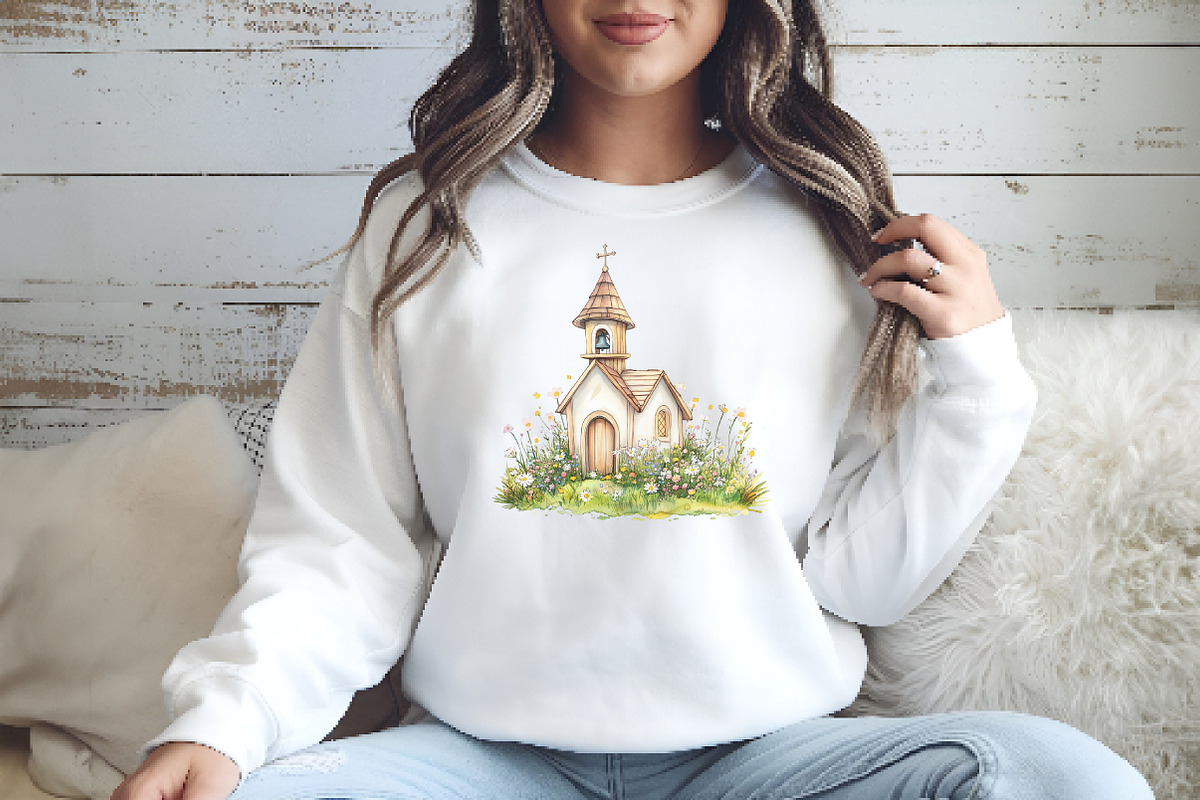 Christian Rustic Easter Clipart, an Illustration by Watercolor design (Photo 8 of 13)