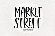 Market Street | Fun Handwritten Font, a Sans Serif Font by KA Designs (Thumbnail 1 of 10)