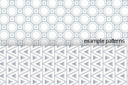 Clean Seamless White Patterns, a Pattern Graphic by Creative Graphics (Thumbnail 5 of 5)