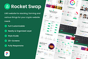 Stacking Crypto UIKit Website, an UI Kit Template by Minialis (Thumbnail 1 of 6)