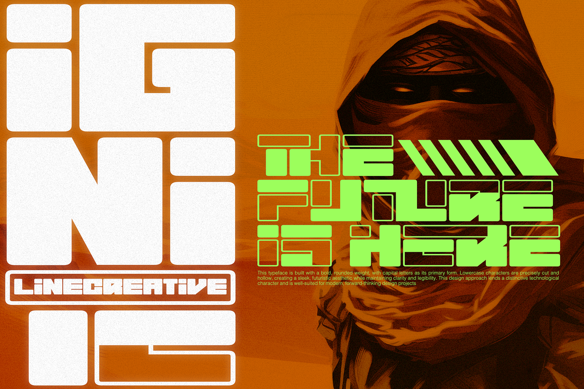 Resio, a Sans Serif Font by Linecreative (Photo 7 of 7)