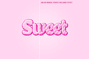 PINK GLOSS 3D Shiny Text Effect, a Preset Add-On by velvetmade.designs (Thumbnail 2 of 8)