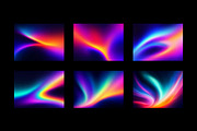 Neon Aurora Gradient Background, a Background Graphic by Shovajit (Thumbnail 2 of 3)