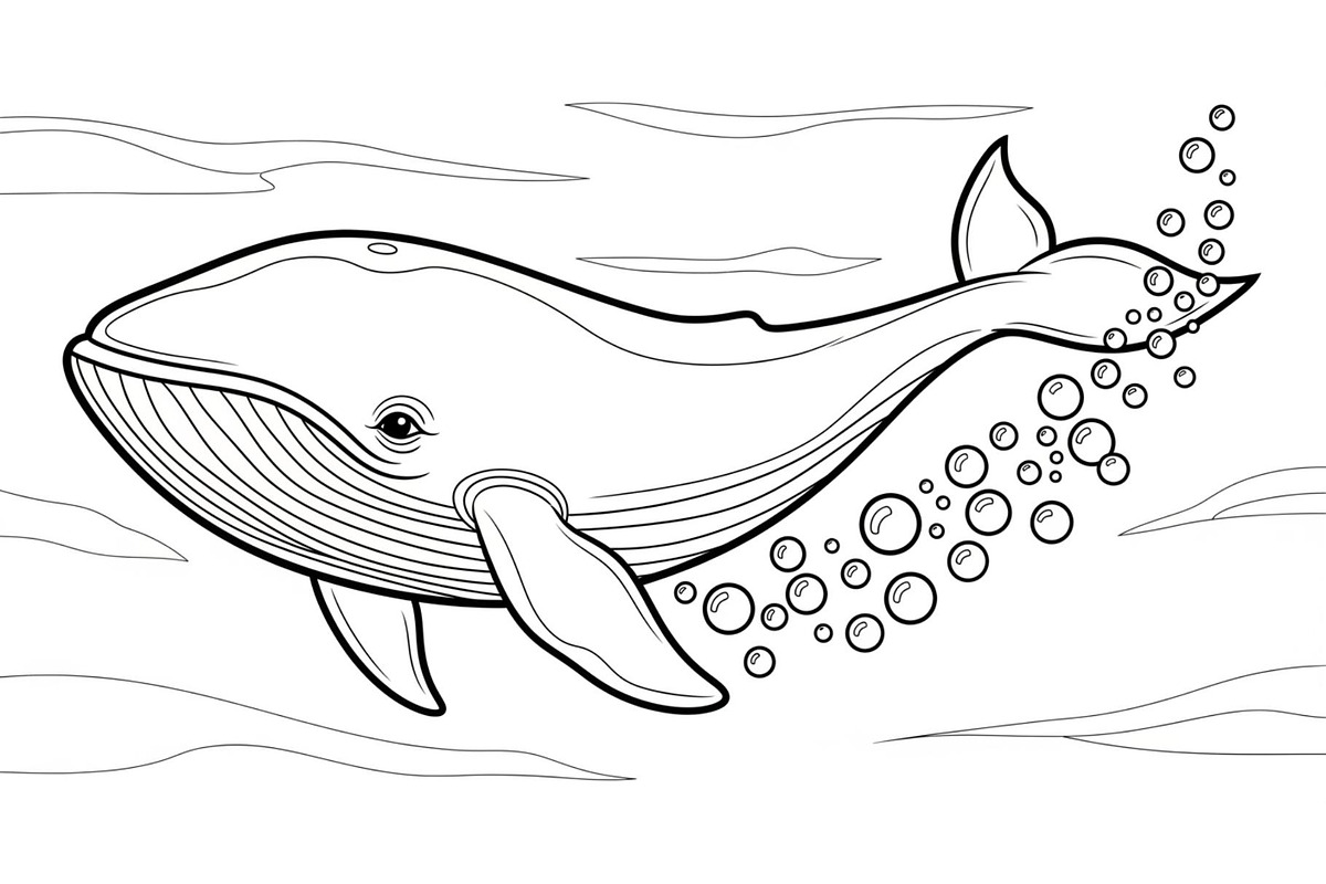 Whale Line Art Vector Bundle, an Illustration by yasushie (Photo 36 of 51)