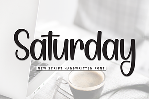 Saturday Script Font