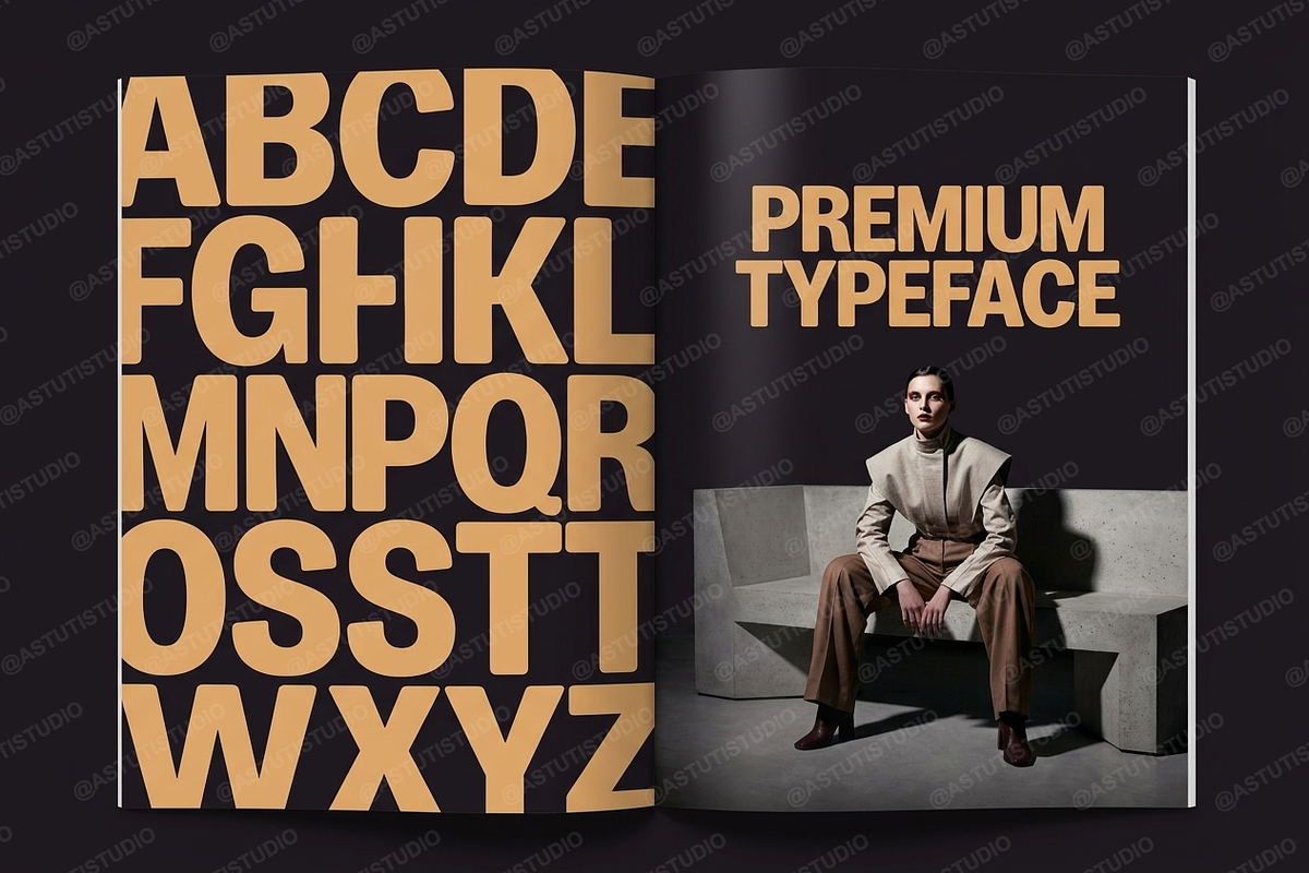 Cuni - Elegant Modern Serif Typeface, a Serif Font by Astuti Studio (Photo 7 of 25)