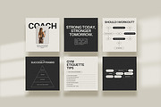 Fitness Coach Template - Canva, a Social Media Template by Willoe Studio (Thumbnail 7 of 13)
