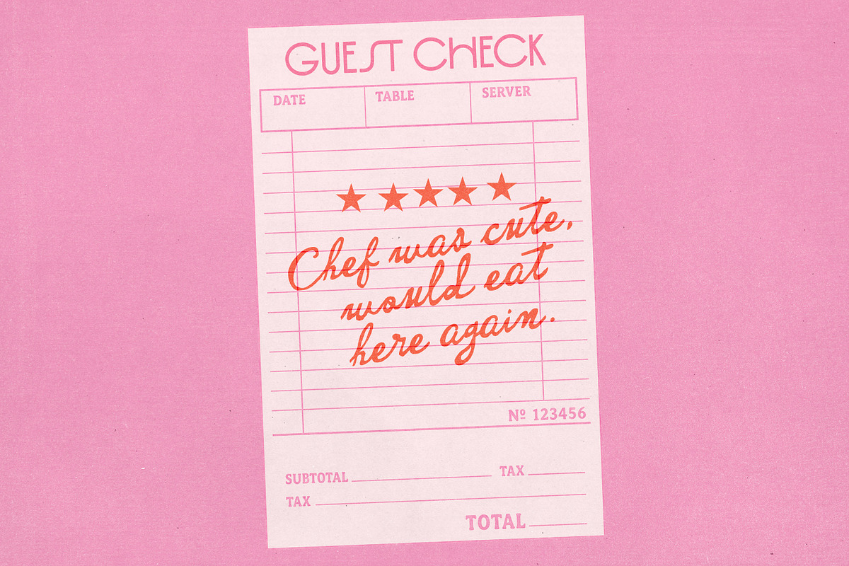 Cantina Riviera Font Duo, a Handwritten Font by Nicky Laatz (Photo 22 of 24)
