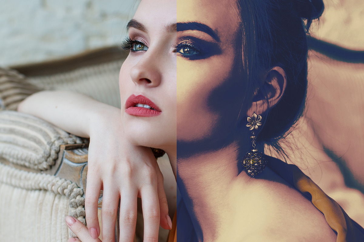 Abstract Blue and Red Effect preview 5