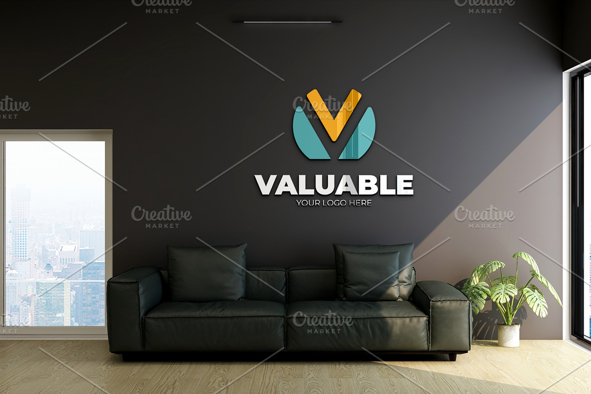 PSD Office Lobby Waiting Room Mockup, a Product Mockup by Ayy (Photo 7 of 21)