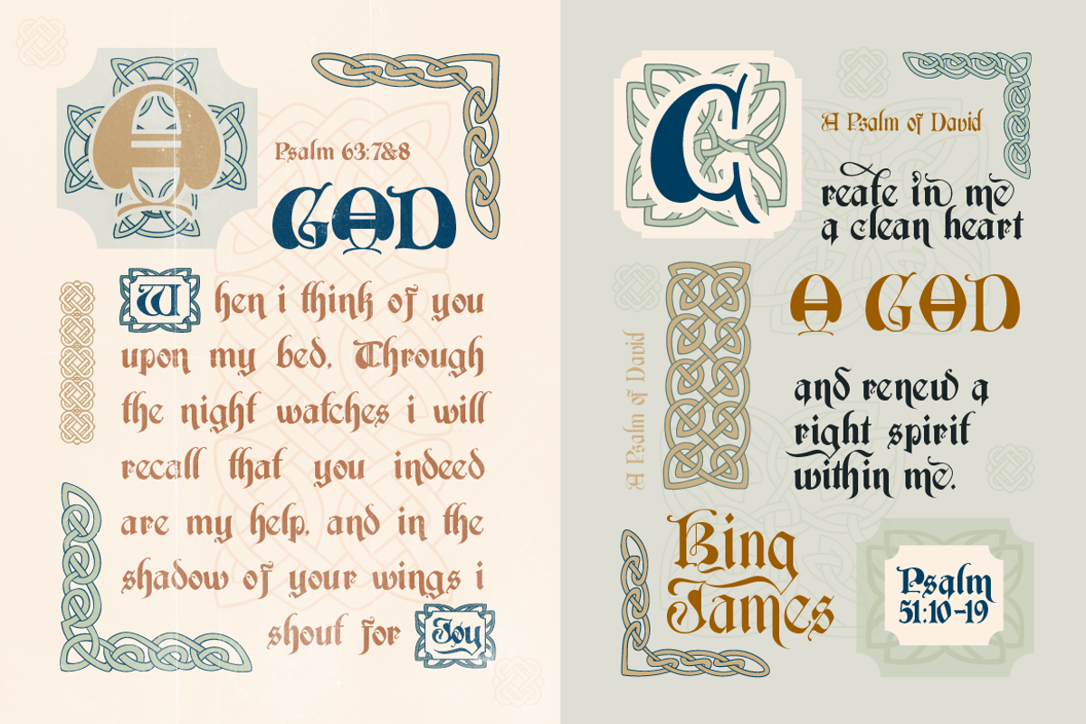 Old Norse, a Serif Font by Burntilldead (Photo 5 of 12)