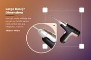 Home Tools Kit 3D Icon Pack, an Object 3D Model by Yasa Design Studio (Thumbnail 4 of 4)
