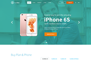 Company Website Template, a Websites & App Template by Ui Markets (Thumbnail 1 of 4)