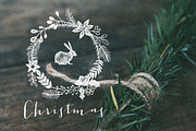 Christmas hand drawn pack, an Illustration by kite-kit (Thumbnail 5 of 5)